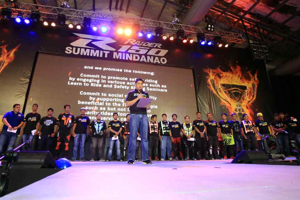 Suzuki brings Raider R150 Summit to Mindanao
