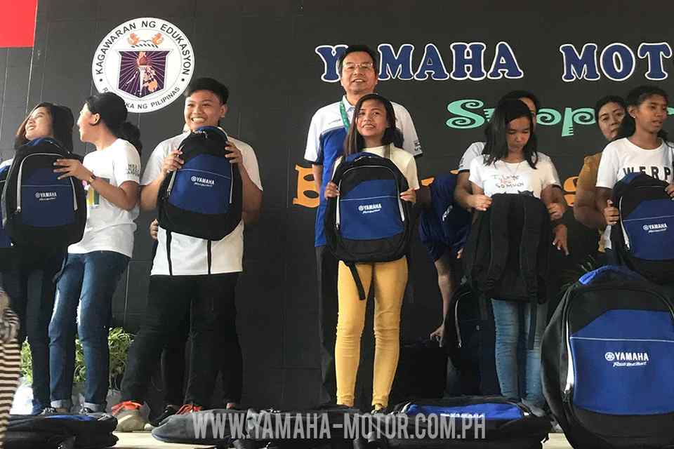 Yamaha gives back to Laguna and Batangas public schools Yamaha gives back to Laguna and Batangas public schools