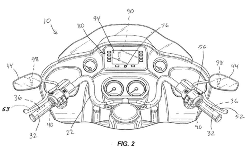 Harley-Davidson files patent for Automatic Emergency Braking Harley-Davidson files patent for Automatic Emergency Braking