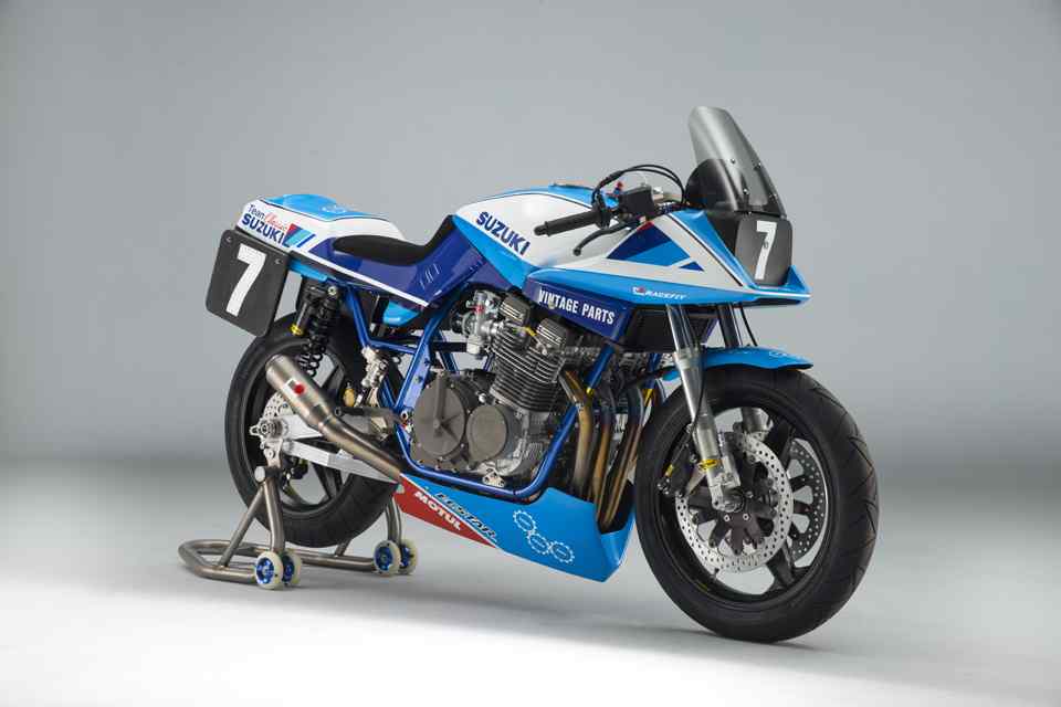 Team Classic Suzuki covers the 2018 GSX-R1000R in ‘80s livery Team Classic Suzuki covers the 2018 GSX-R1000R in ‘80s livery