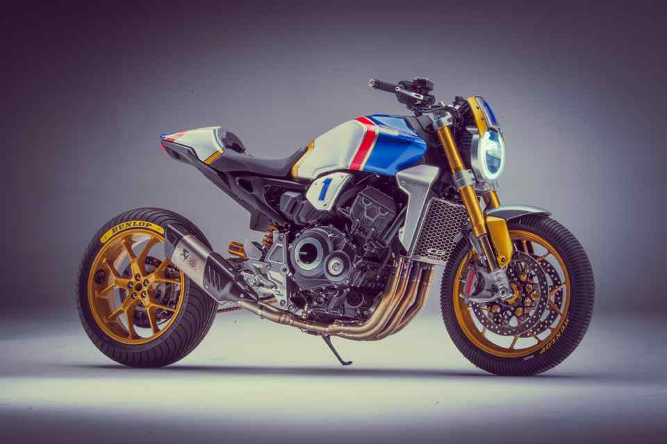 Mick Doohan just raced the HRC CB1000R on the Glemseck 1/8th mile Mick Doohan just raced the HRC CB1000R on the Glemseck 1/8th mile