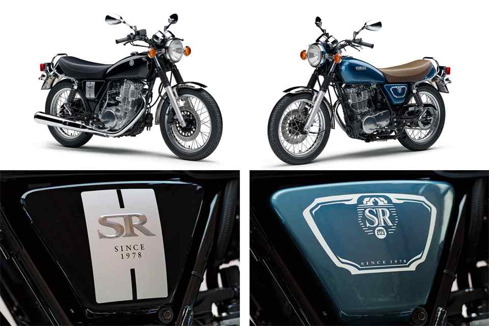 Yamaha updates the 2018 SR400 for its 40th anniversary