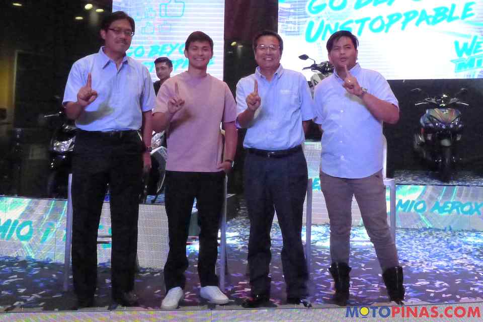 Yamaha launches 2018 Mio Aerox S