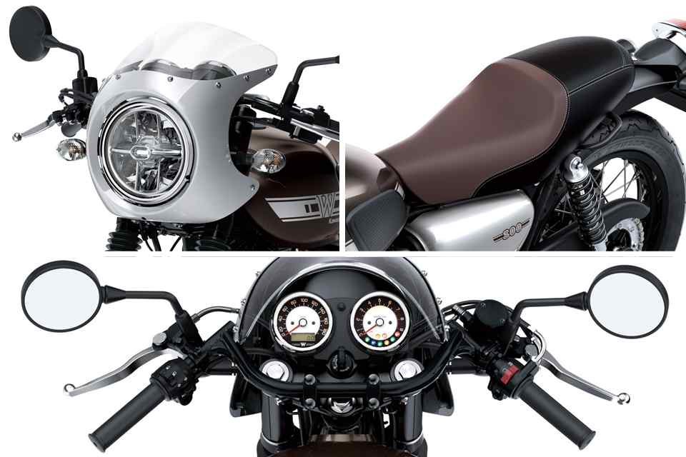 Kawasaki revives W800 with Street and Cafe versions