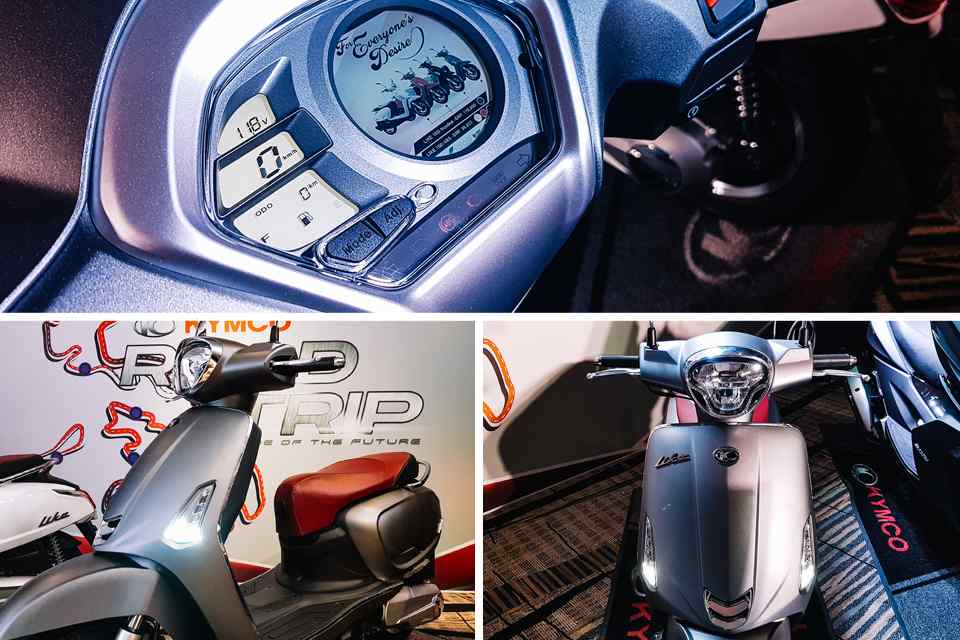 KYMCO launches new Like, Xciting, and Noodoe Navigation