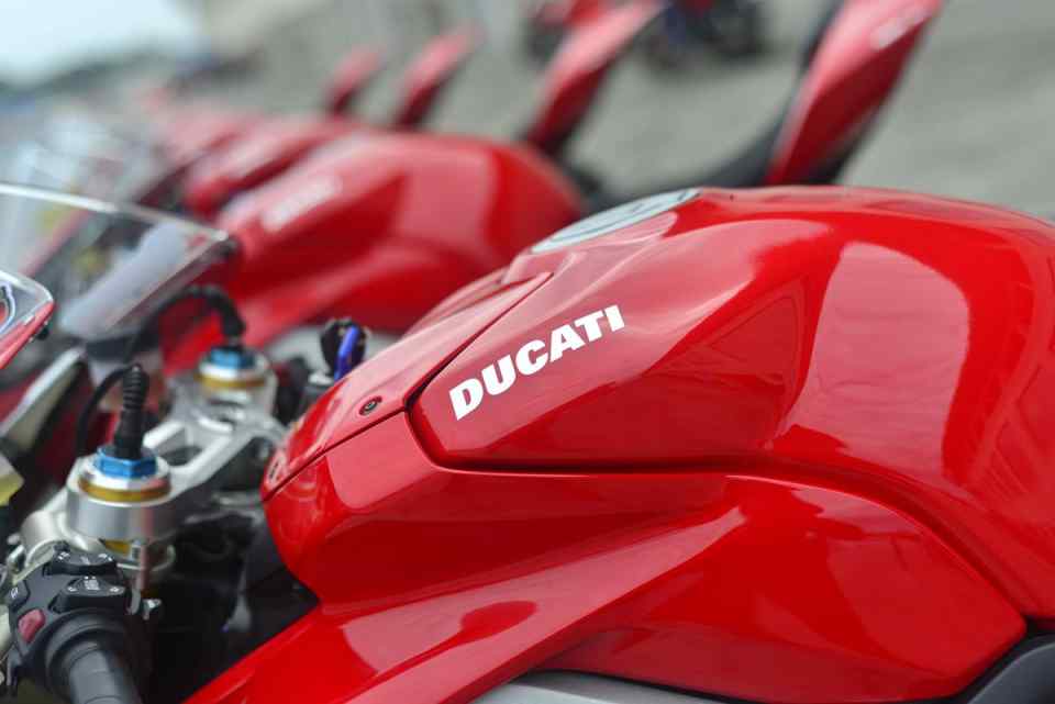 Ducati Panigale V4S unleashed at the Clark International Speedway Ducati Panigale V4S unleashed at the Clark International Speedway