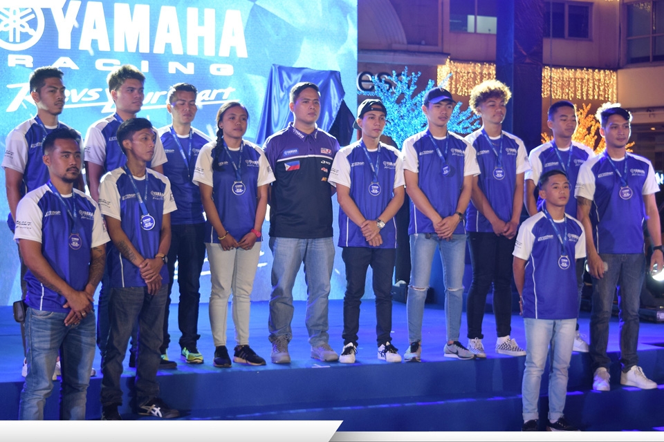 Maverick Vinales with YGP UB150 riders