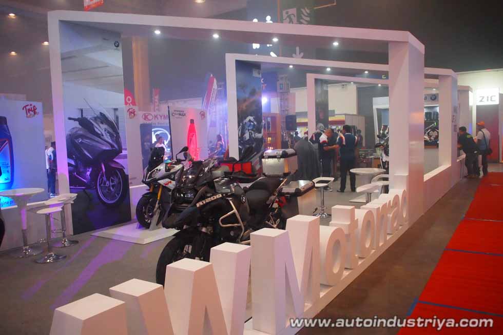 BMW Motorrad booth