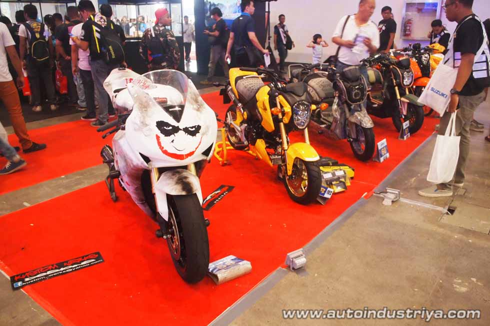 Custom bikes at the IR Bike Show