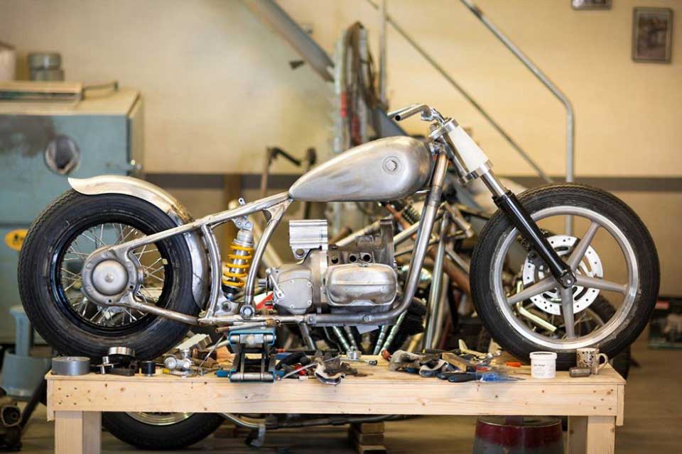 Making of the BMW R 5 Hommage