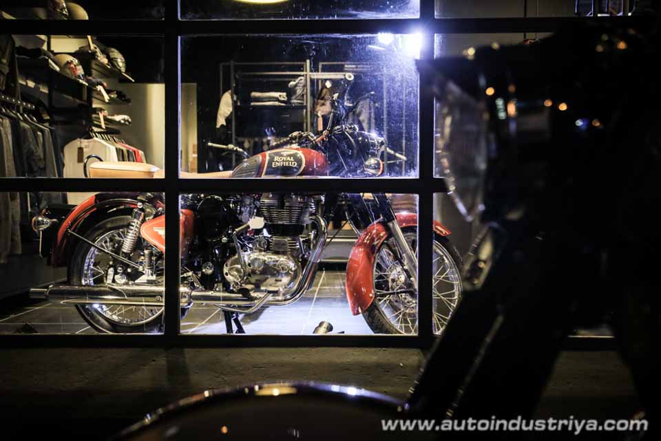Royal Enfield showroom