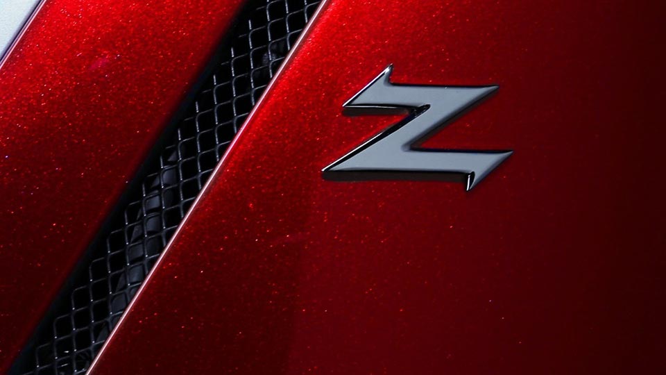 The Zagato logo on the F4Z