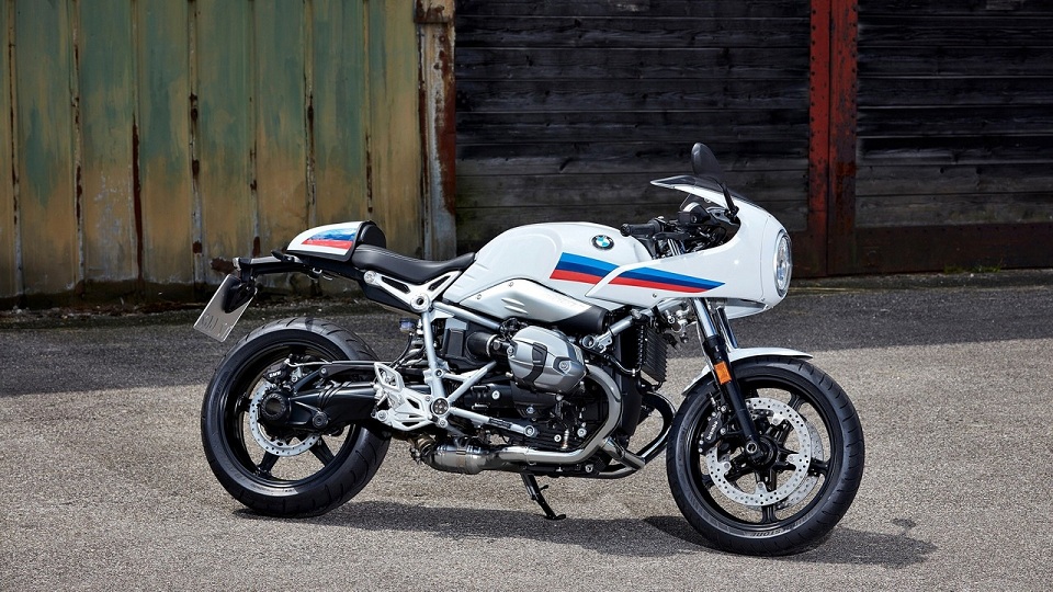 Beauty shot of the new BMW R NineT