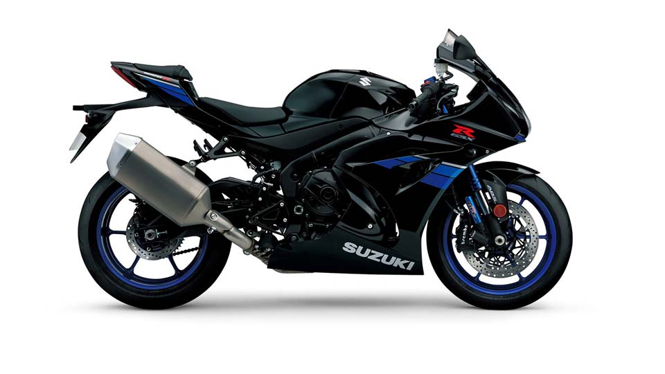 Side profile of the GSX-R1000R