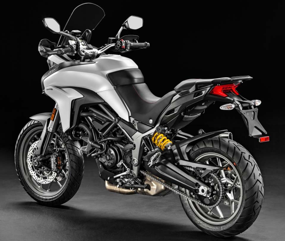 Rear quarter of the 2017 Ducati Multistrada 950