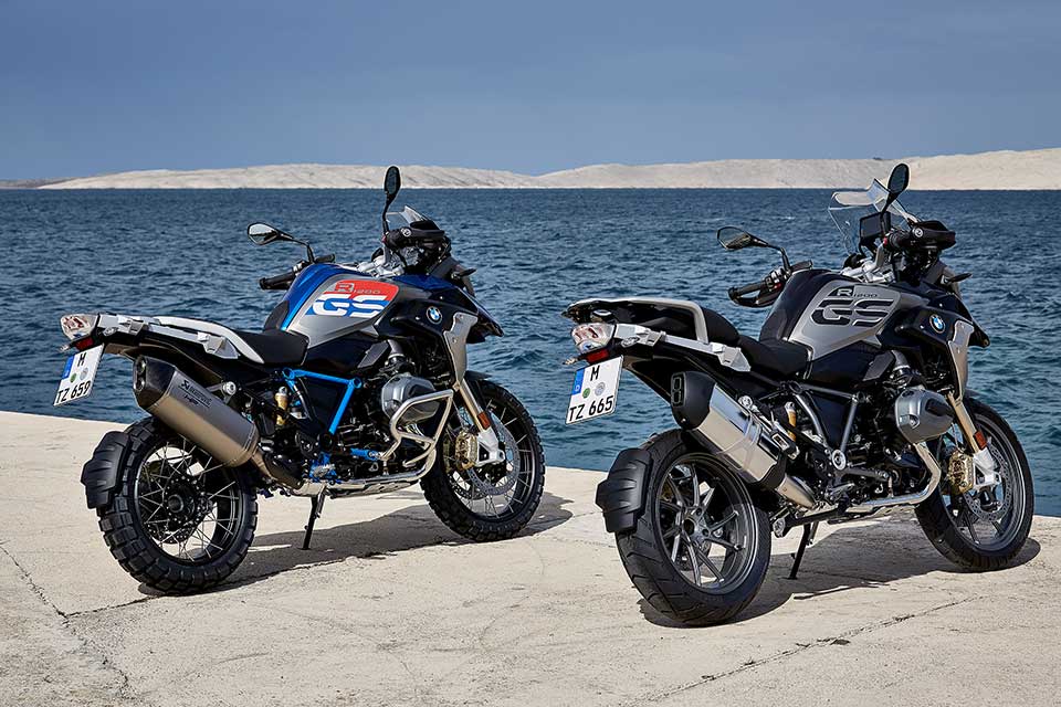Rear of the new BMW R 1200 GS
