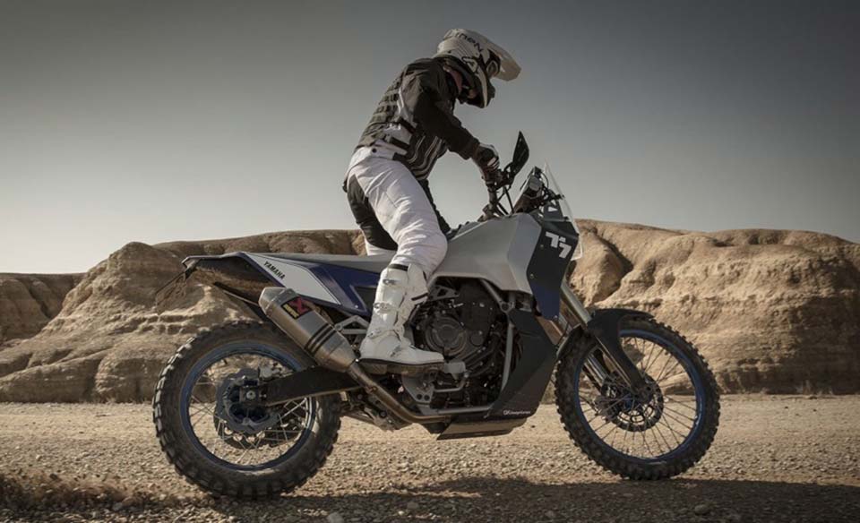 The Yamaha T7 Tenere concept in action