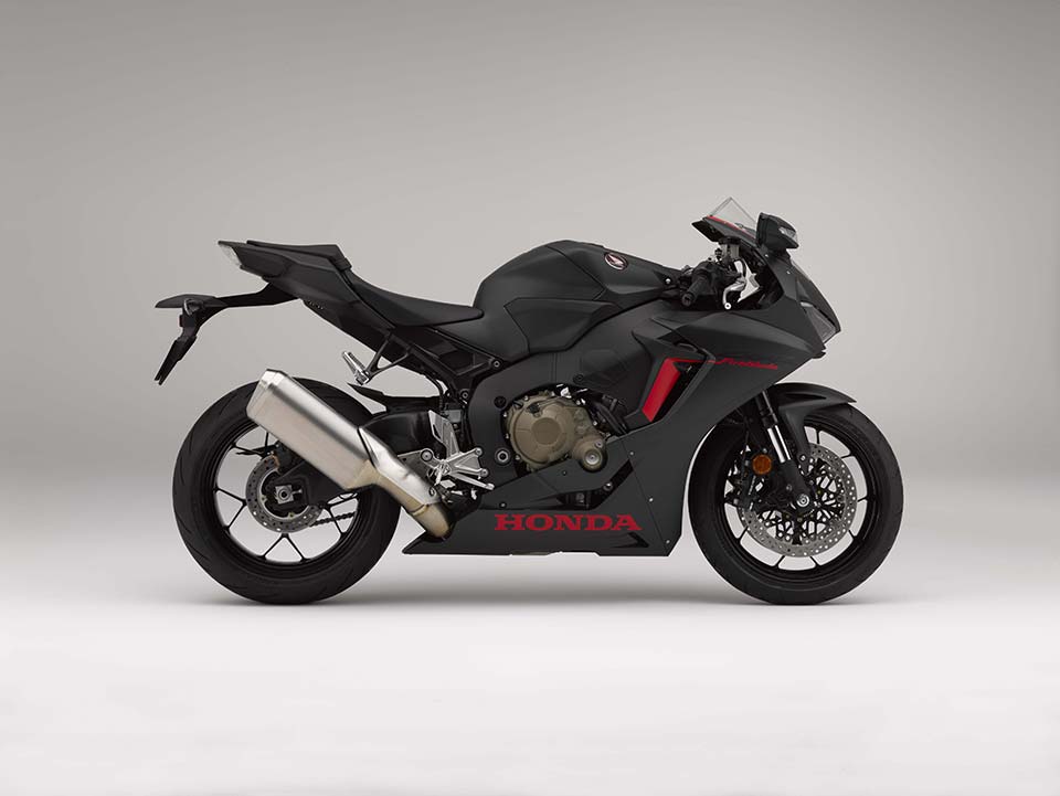 Side profile of the new Honda Fireblade CBR1000RR
